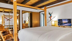 3 habitaciones, tabla de planchar con plancha, cuna de viaje y wifi 