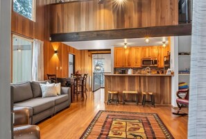 TV, fireplace, DVD player - 3BR Tahoe Stay | Steps to Beach & Northstar (Kings Beach)