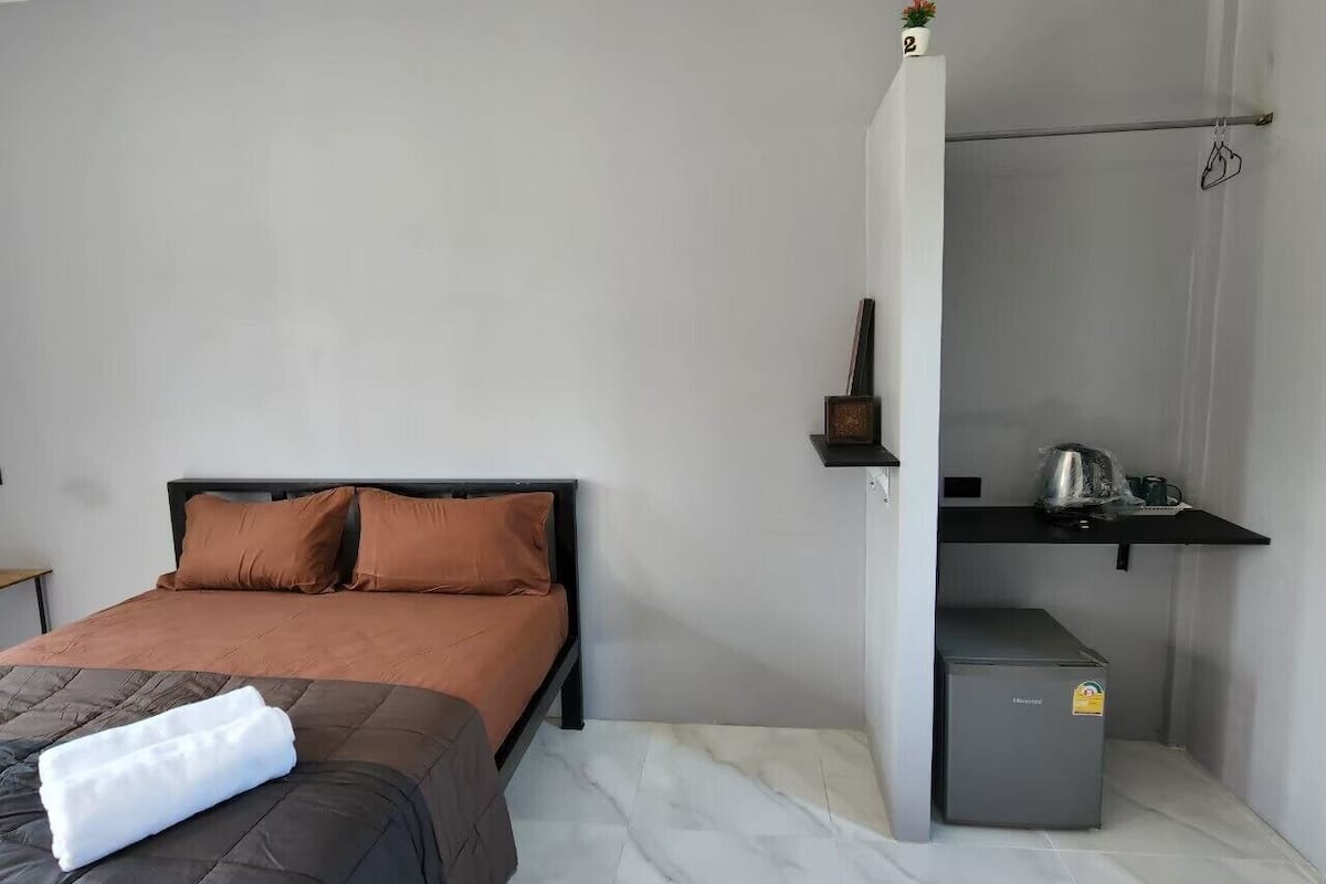 1 habitación y ropa de cama hipoalergénica
