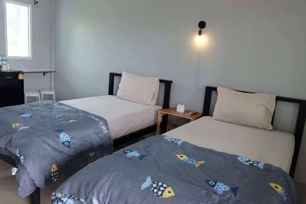 1 habitación y ropa de cama hipoalergénica