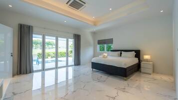 Villa Exclusive | 3 chambres, fer et planche Ă repasser, Wi-Fi gratuit, draps fournis