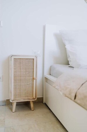 2 makuuhuonetta, silitysrauta/-lauta, ilmainen Wi-Fi, vuodevaatteet