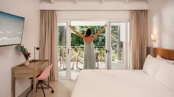 Habitación Deluxe | 1 dormitorio, caja fuerte, escritorio