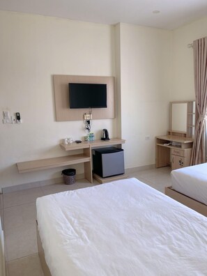 Dundyner, senger med overmadrass og wi-fi (inkludert)