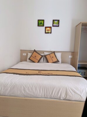 City Double Room | Gebar bulu kapas, tilam berlapik, Wi-fi percuma 
