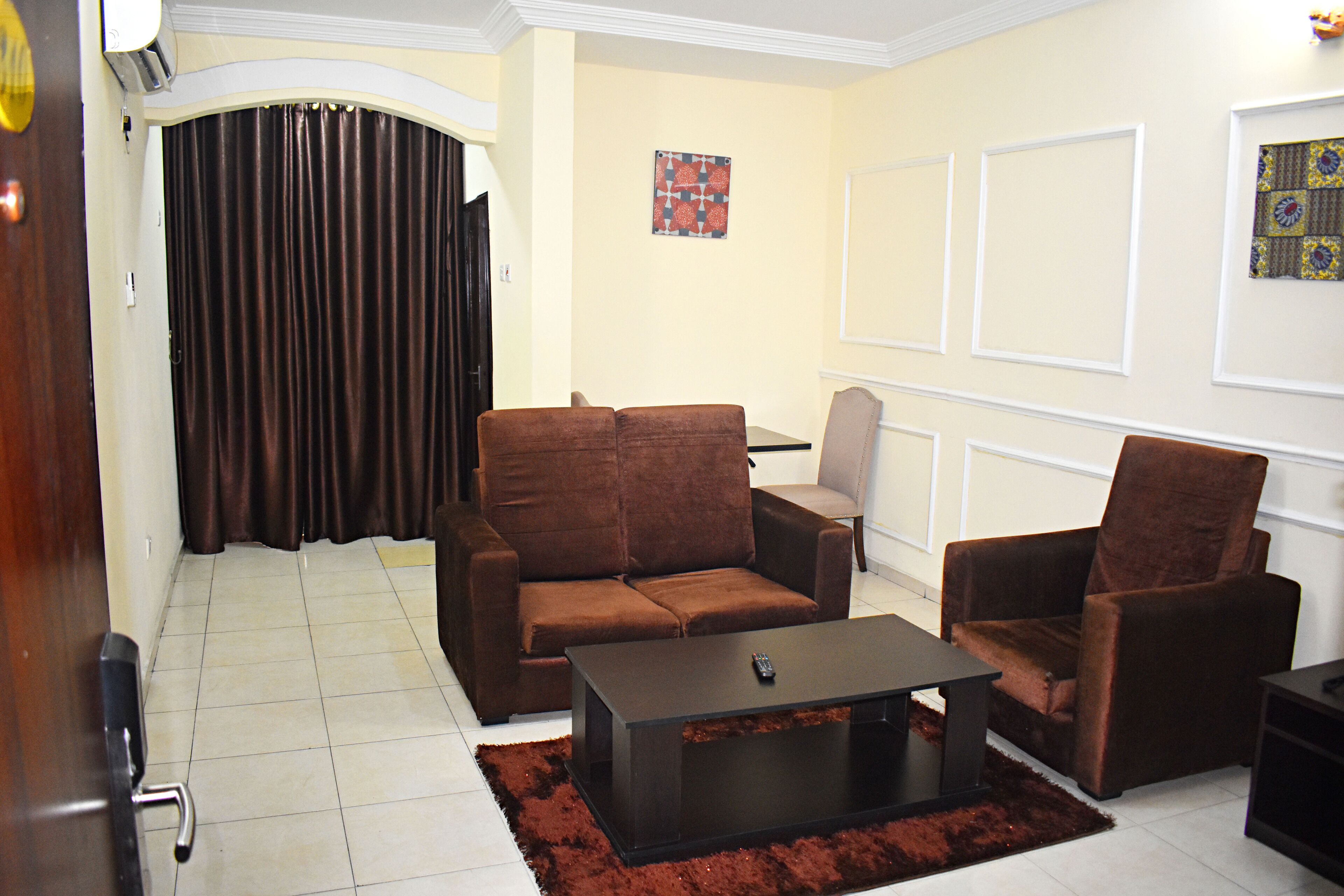 Presidential Suite | Living area | 32-inch LED TV with cable channels