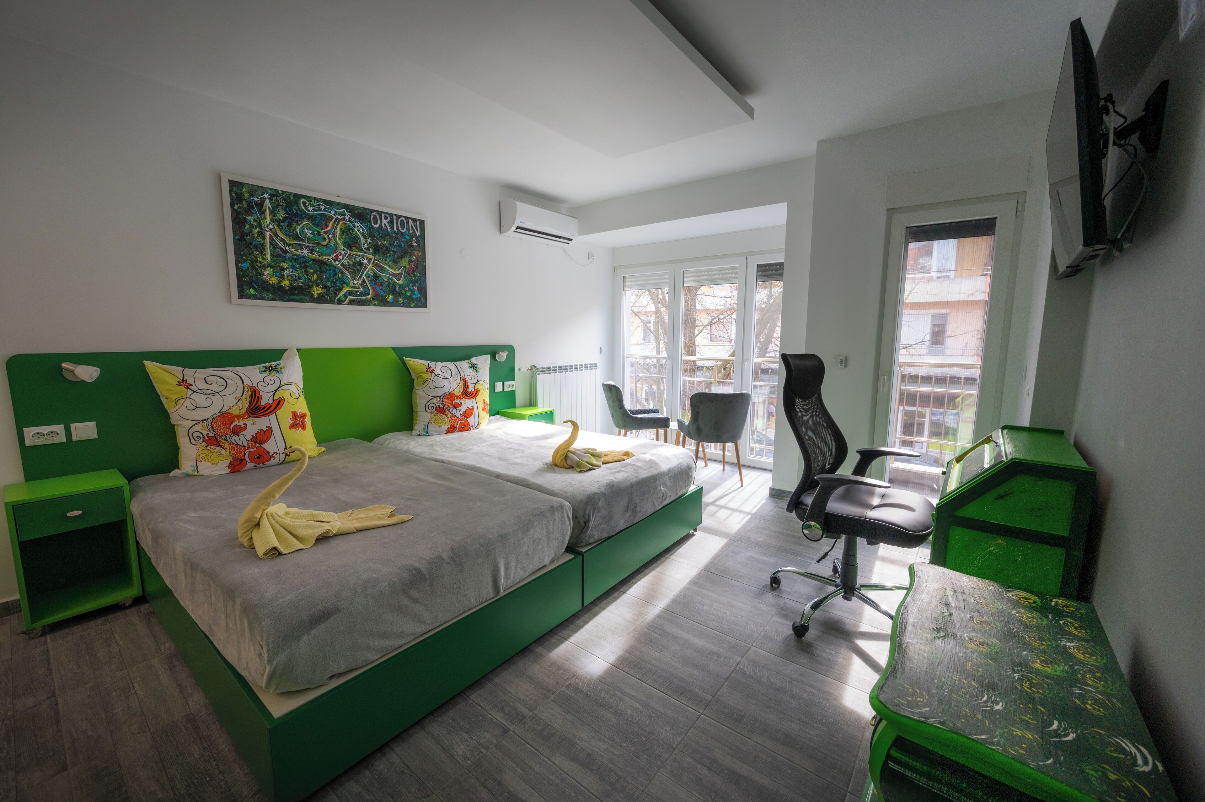 Standard Double or Twin Room (ORION) | In-room safe, desk, free WiFi