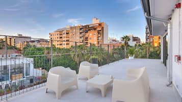 Superior Double Room, Terrace | Individually furnished, desk, laptop workspace, free WiFi