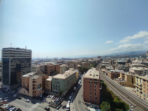 منظر من الجو على ارتفاع عالٍ
