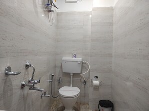 Twin Room | Bathroom | Shower, rainfall showerhead, free toiletries, towels - ADITYA'S HOTEL WAY POINT (Tezpur)