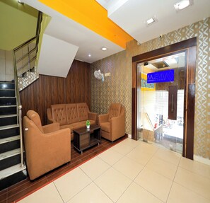 Sala de estar en el lobby