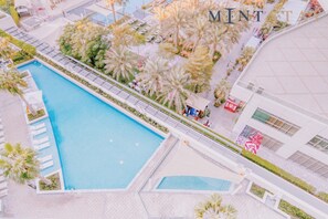 Apartment, Smoking | 3 bedrooms - Address JBR Beachfront Living w Ain Dubai View (Dubai)