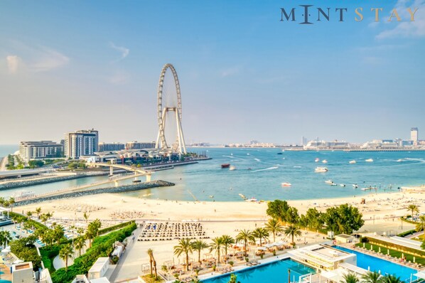 Apartment, Smoking | 3 bedrooms - Address JBR Beachfront Living w Ain Dubai View (Dubai)