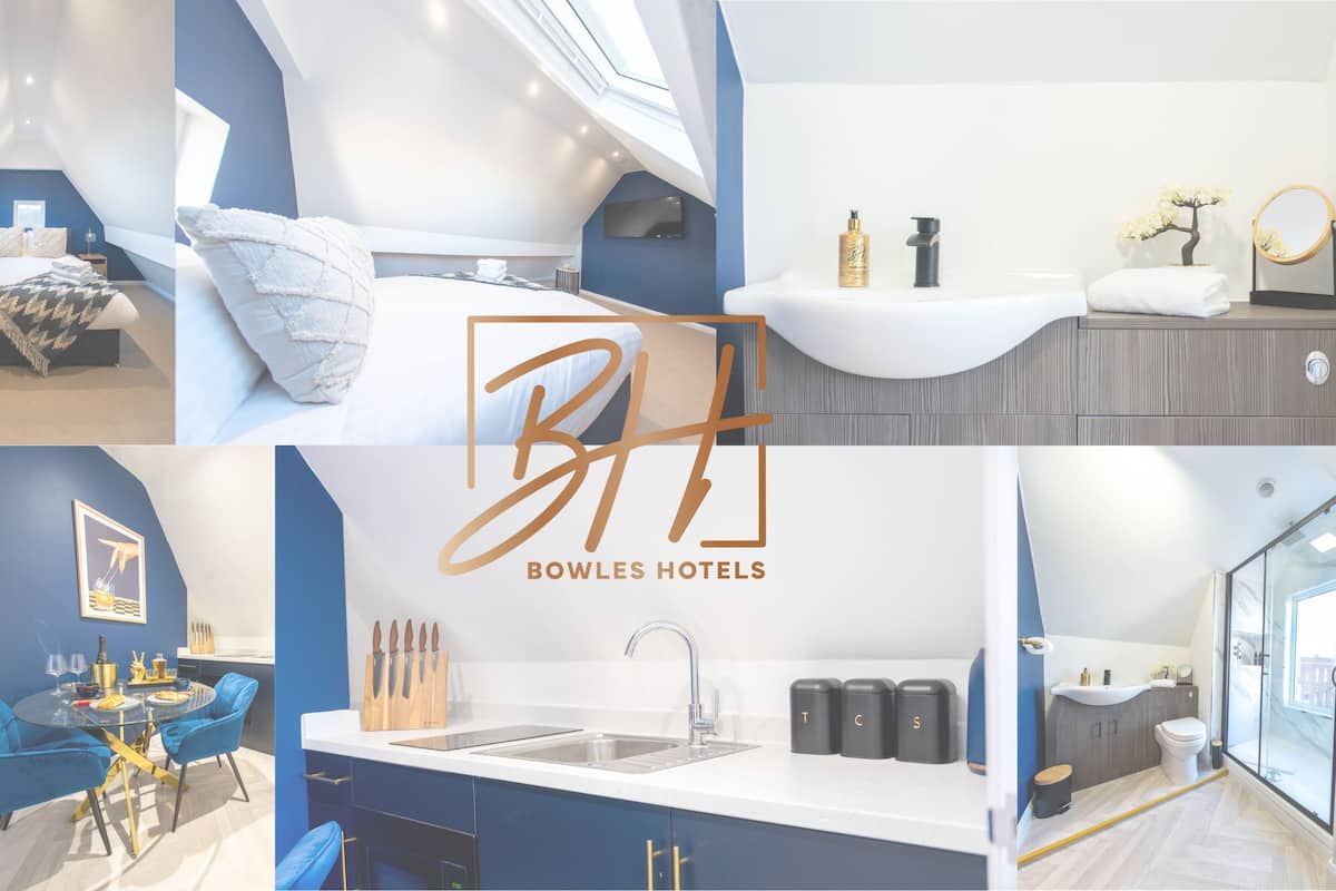 Appartamento Premium, 1 letto king, angolo cottura, vista mare | 1 camera, insonorizzazione, Wi-Fi gratuito, lenzuola
