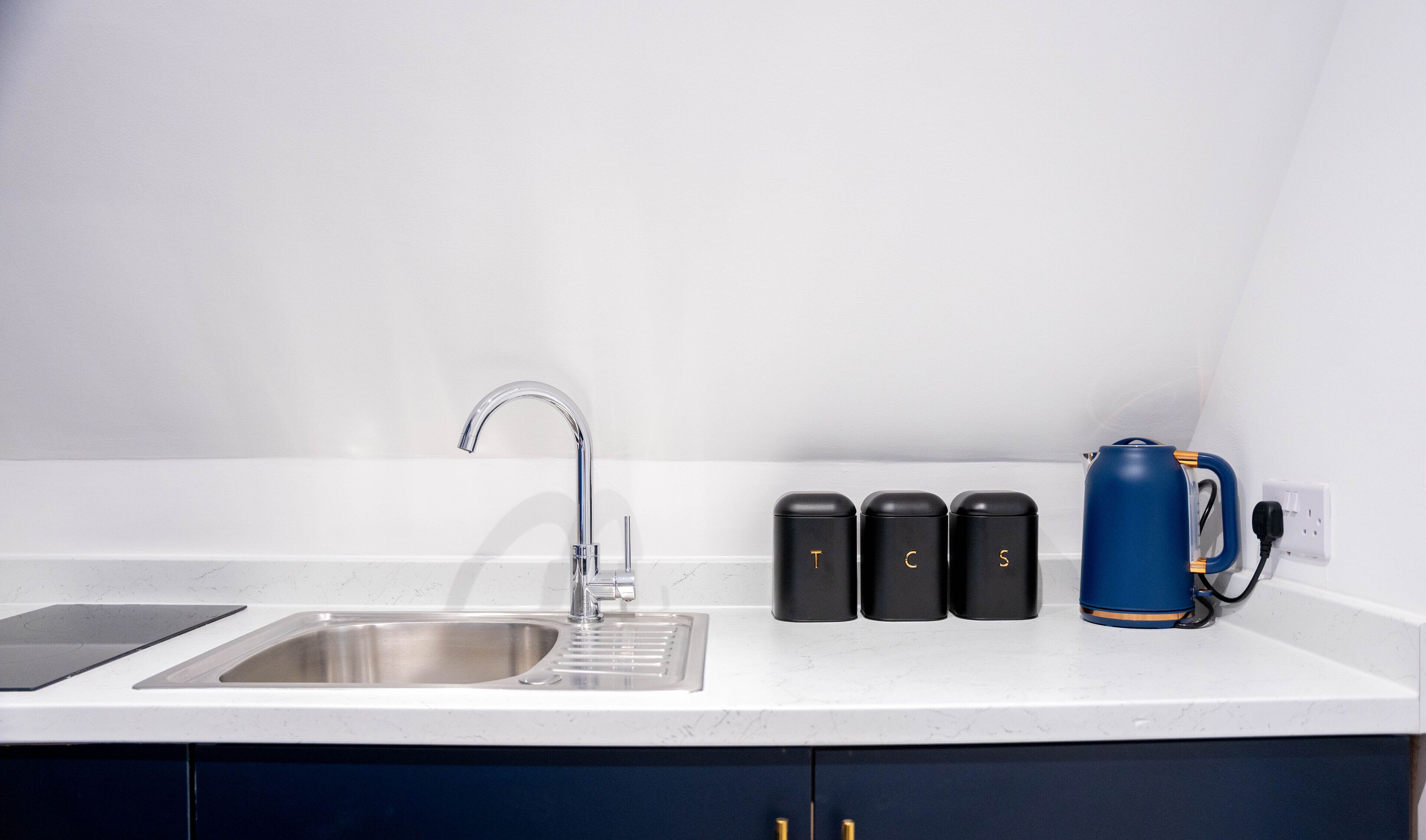 Premium Apartment, 1 King Bed, Kitchenette, Sea View | Private kitchen | Mini-fridge, microwave, oven, stovetop