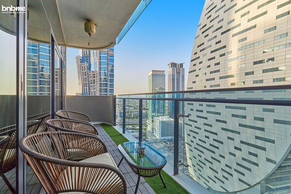 Apartment | Balcony - bnbme | Merano Tower | 1 BDR (Dubai)
