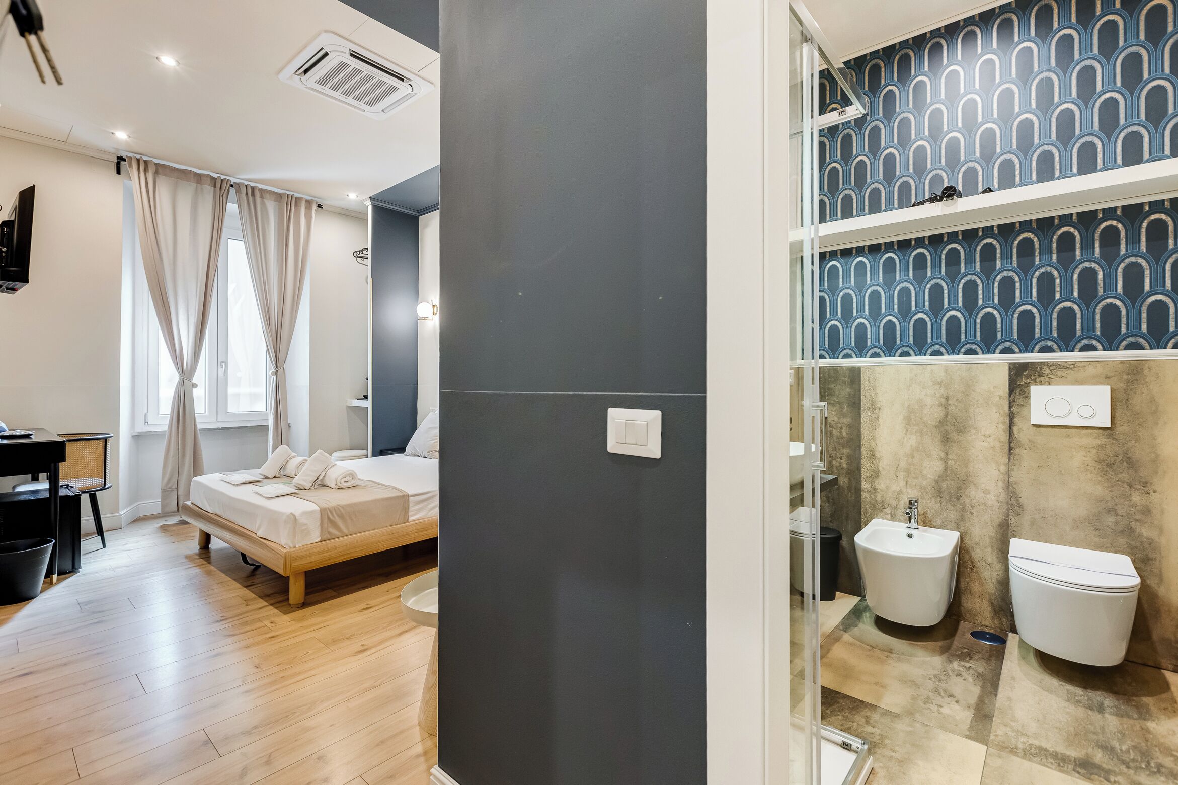 Camera Executive | Biancheria da letto di alta qualità, copriletto in piuma