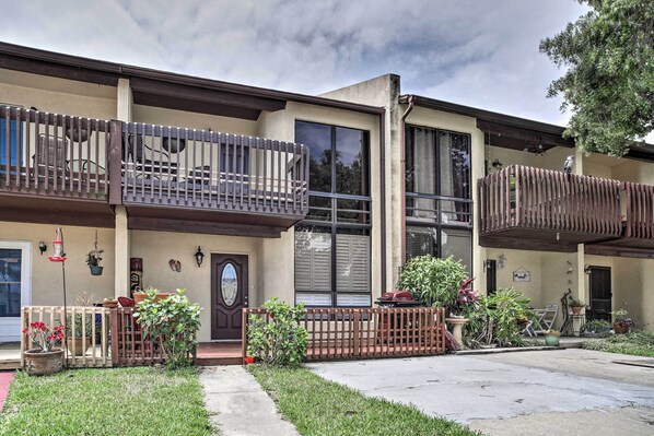 Apartment (2 Bedrooms) | Front of property - Updated Cape Canaveral Townhome, Walk to the Beach (Cape Canaveral)