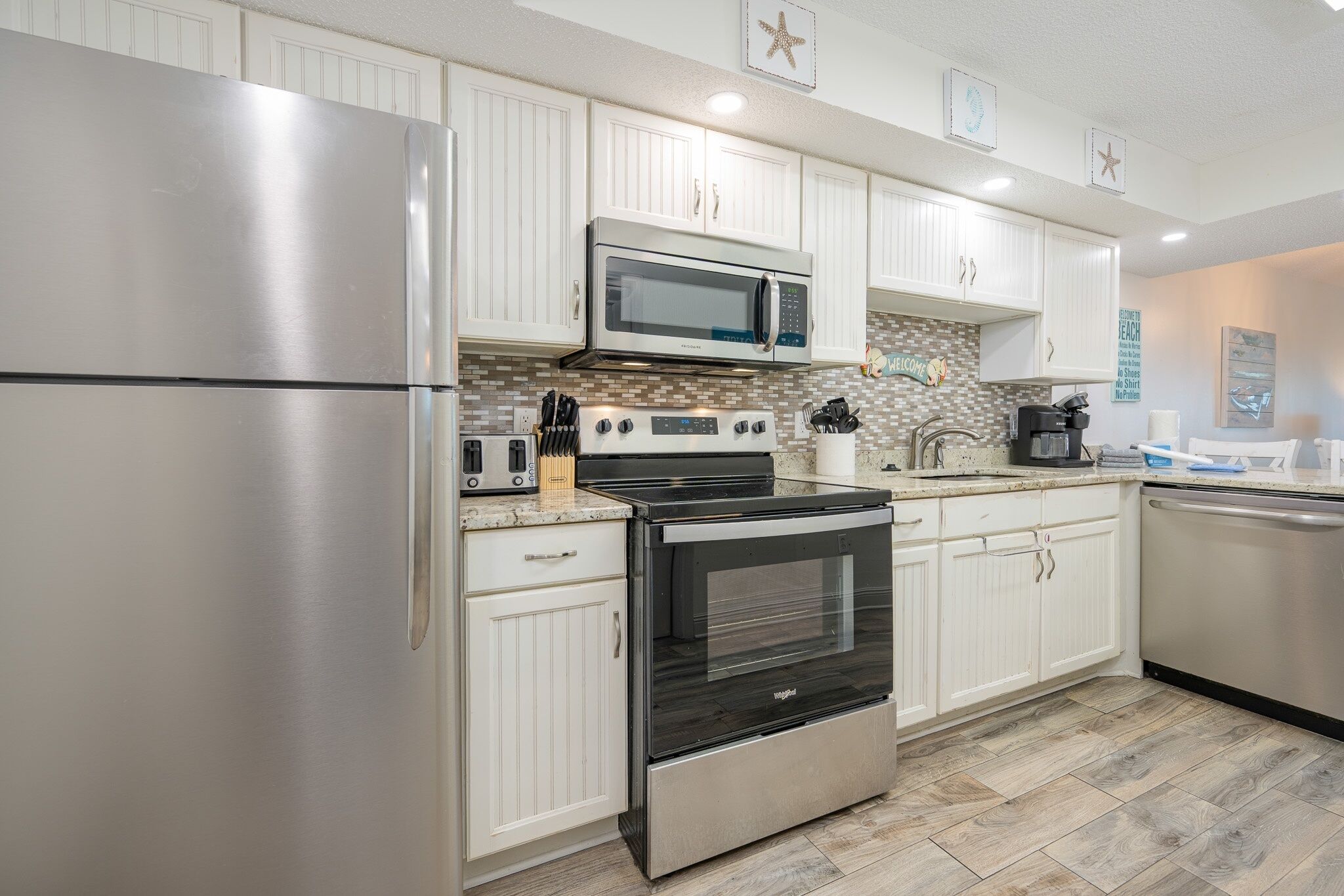 Appart'hôtel, 2 chambres | Cuisine privée | Réfrigérateur, four, cafetière/bouilloire