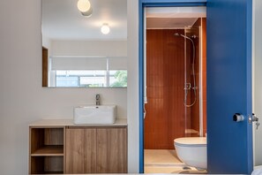 Apartment, Patio | Bathroom | Shower, hair dryer, towels, soap - Kallithea Apartments by Olala Homes (Kallithea)