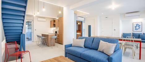 Apartment, Patio | Living area