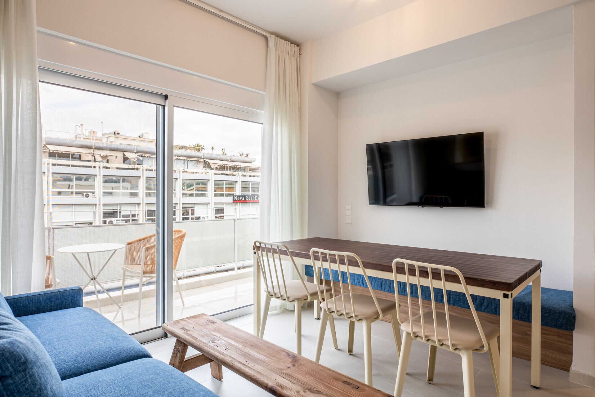Apartment, Balcony | Living area | LED TV