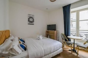 1 間睡房、熨斗/熨衫板、Wi-Fi、床單