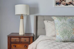 2 bedrooms, iron/ironing board, travel crib, WiFi