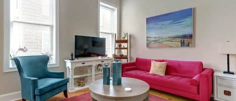 Televisie en een kantoor