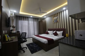 Appartement Exécutif | 1 chambre, literie de qualité supérieure, couette en duvet d'oie