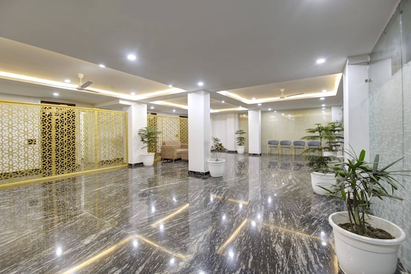 Sala de estar en el lobby