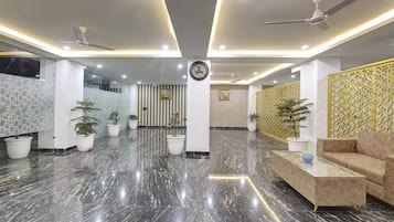 LCD TV, fireplace