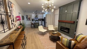 Smart TV, fireplace, offices