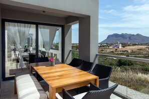 Outdoor dining - Sea View villa with a heated pool (Tersanas)