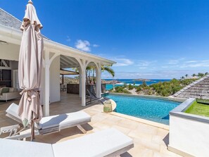 Pool - 4 BDRM Caribbean Villa w Private Tennis Courts (Petit Cul de Sac)