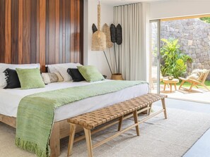 4 dormitorios, tabla de planchar con plancha, Internet y ropa de cama