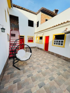 Habitación familiar | Terraza o patio