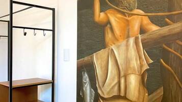 Quarto família | Espaço de trabalho para notebook, Wi-Fi de cortesia