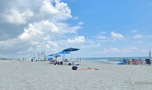 Ubicación a pie de playa y tumbonas