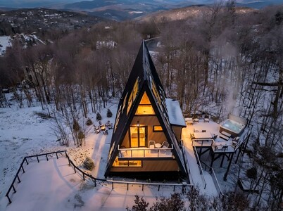 A-Frame at the slope, Beech Mountain Resort