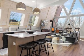 Interior - A-Frame at the slope, Beech Mountain Resort (Beech Mountain)