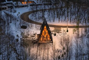 Exterior - A-Frame at the slope, Beech Mountain Resort (Beech Mountain)