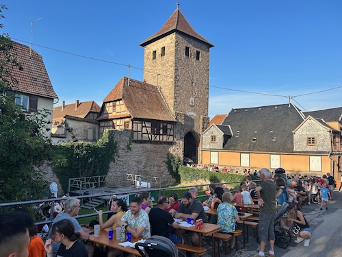 Maison Avec Piscine au Cœur du Village Médiéval de Dambach la Ville