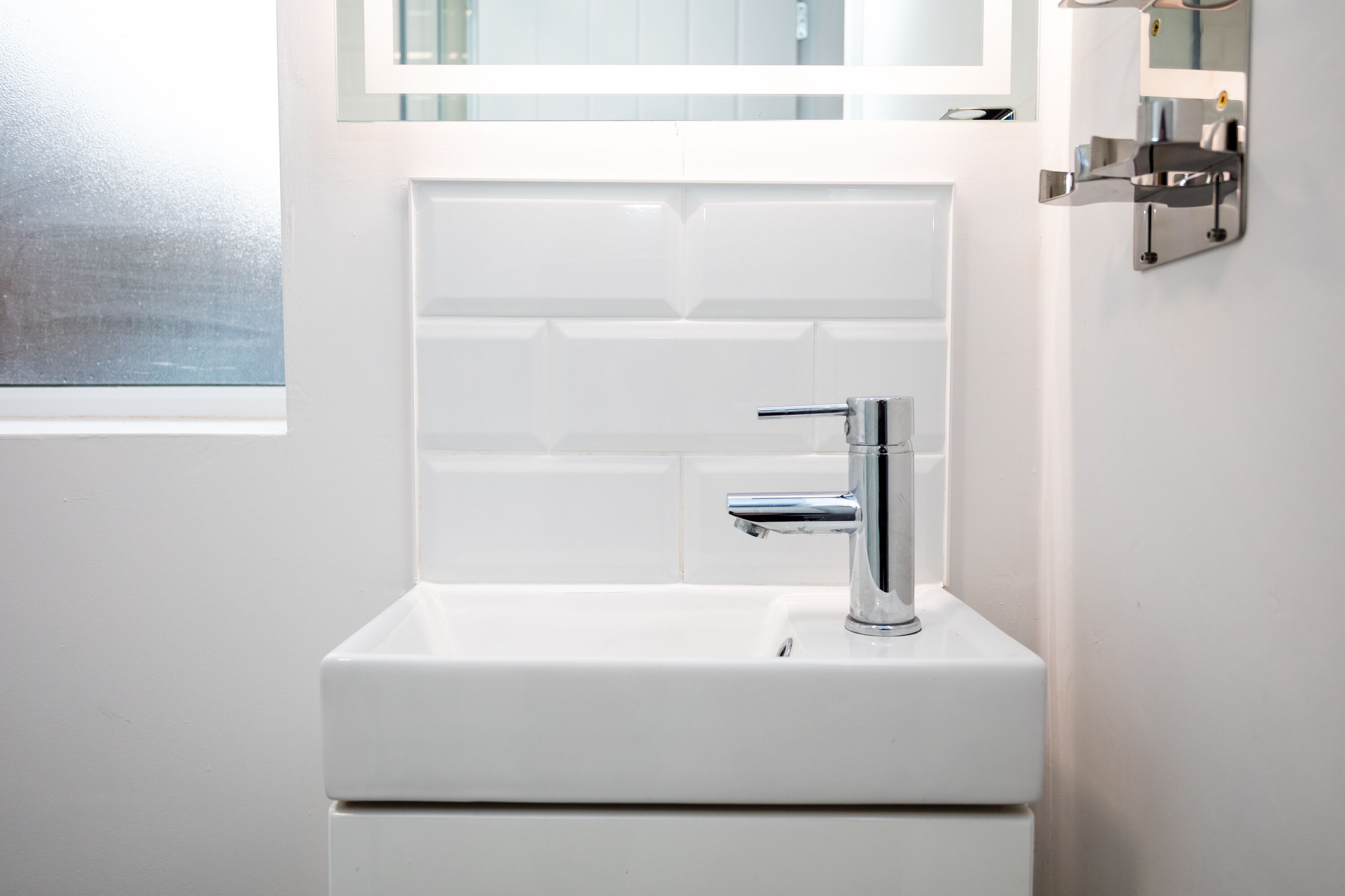 公寓, 獨立浴室 (Flat 1) | 浴室 | 免費盥洗用品、吹風機、毛巾、衛生紙