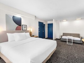 尊荣开间, 多张床 | 起居区 | 32-英寸智能电视（配备有线频道）