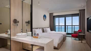 Deluxe Room, 2 Twin Beds, Non Smoking, Sea View