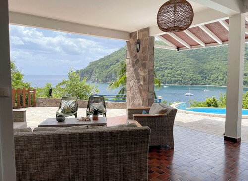 Villa La Belle Sirene Avec Piscine and vue Panoramique. Plage a 5 Minutes