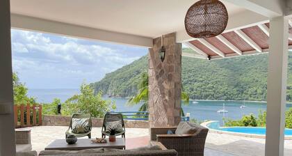 Villa La Belle Sirene Avec Piscine and vue Panoramique. Plage a 5 Minutes
