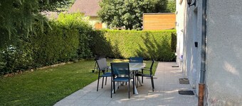 Maison de Village de Montagne au Pied de L'alpes D'huez, Terrain Clos et Garage