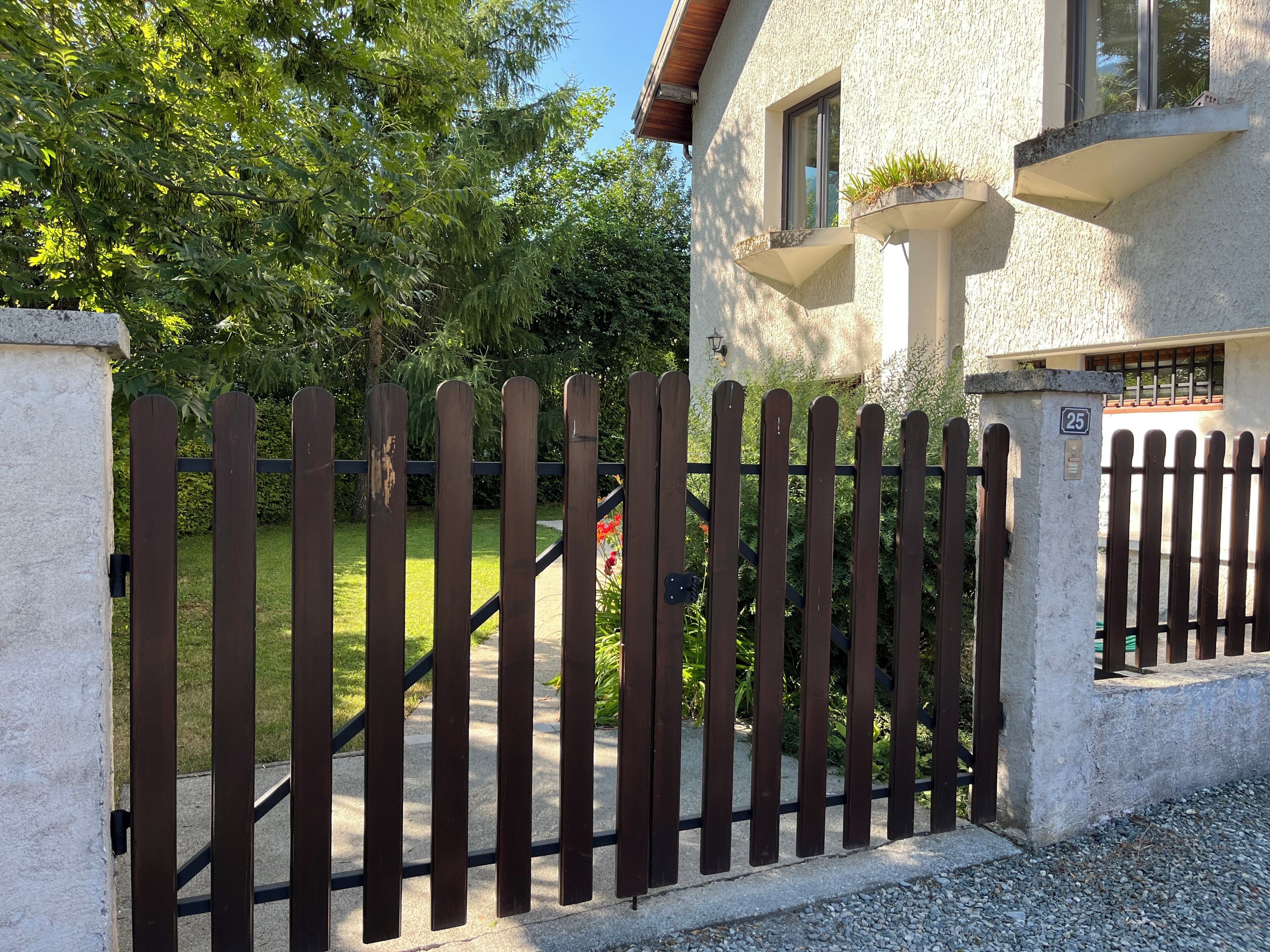 Enceinte de l’hébergement
